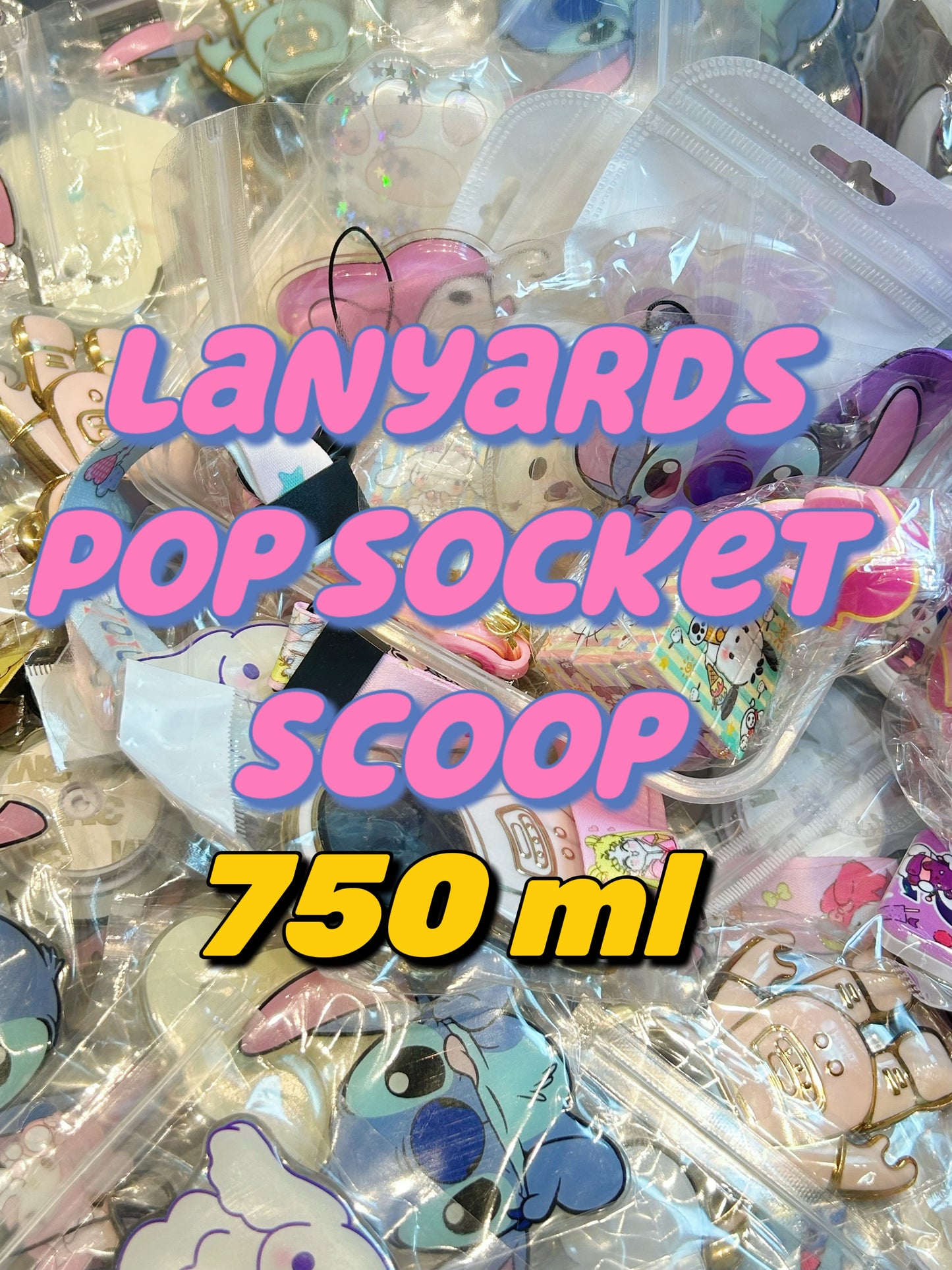 750 ml   lanyard & popsocket  SCOOP